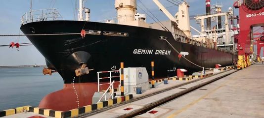 跑出加速度！南通呂四起步港區開港8個月迎來第50艘外輪