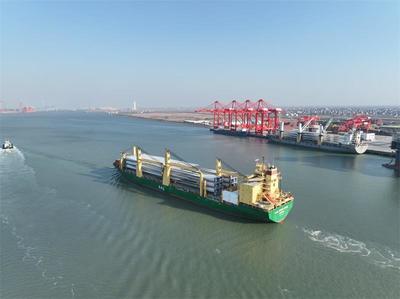 通州灣呂四起步港區實現首季“開門紅”，港口貨物裝卸搬運活動再創新高